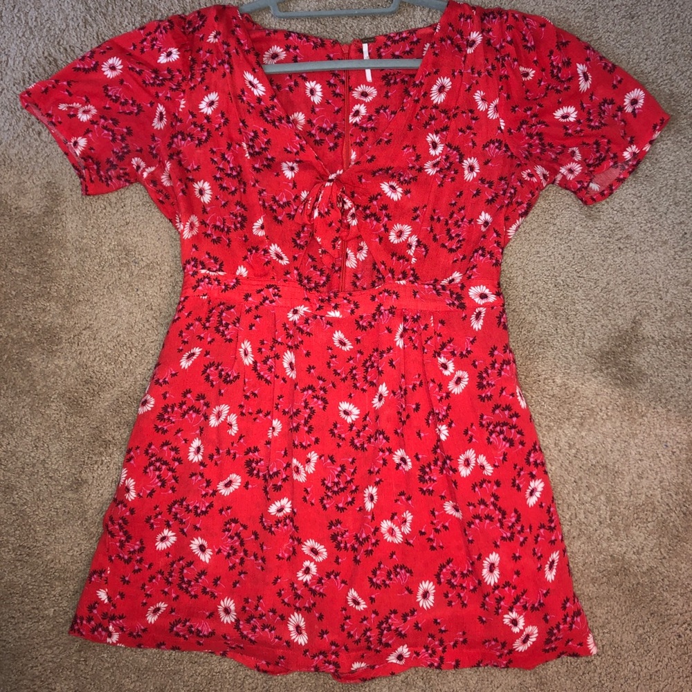 Free People dress with shorts underneath